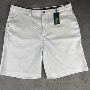 Vineyard Vines Golf‎ Performance Shorts Mens 40 White Cap Classic Fit Links New